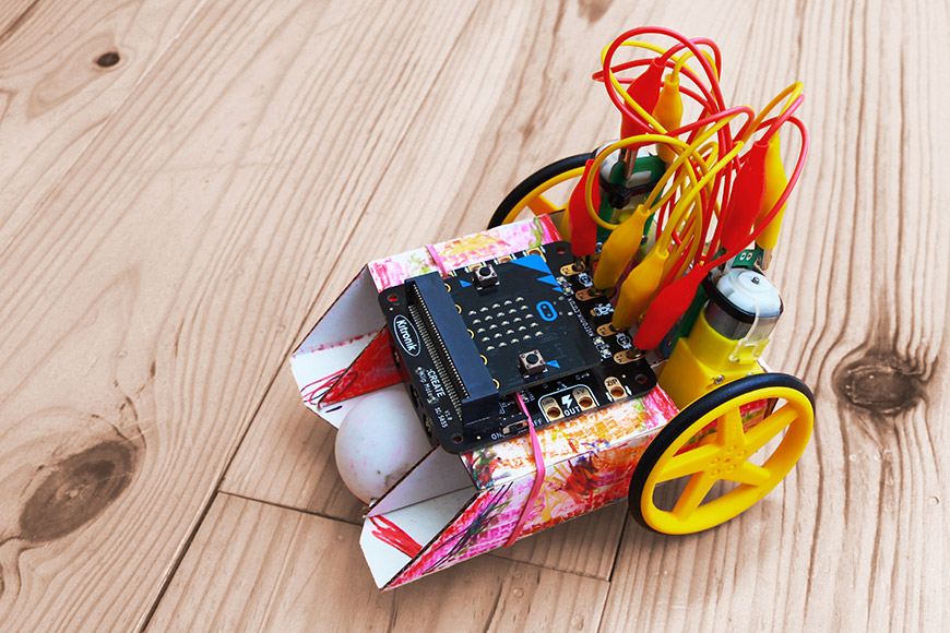 kitronik simple robotics kit for microbit